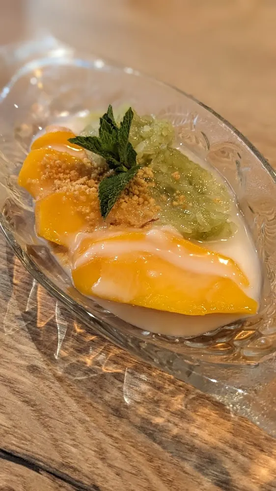 Riz Gluant À la Mangue